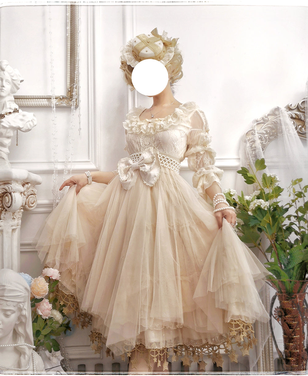 Miss Point - The Sally Gardens - Lotus Root Sleeve Lolita Blouse