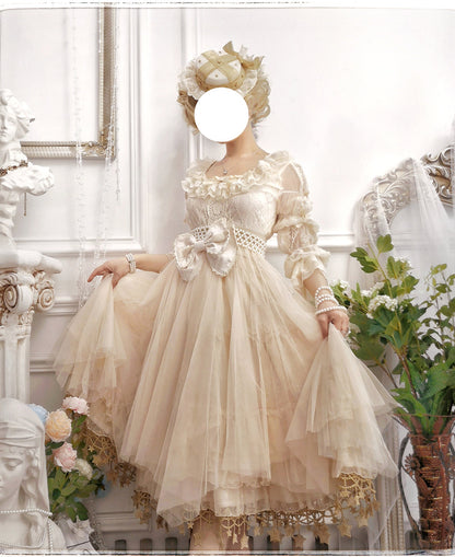 Miss Point - The Sally Gardens - Lotus Root Sleeve Lolita Blouse