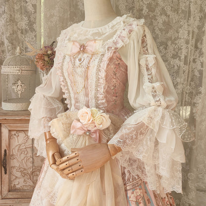 Garden Cat - Princess Sleeve Classic Lolita Blouse