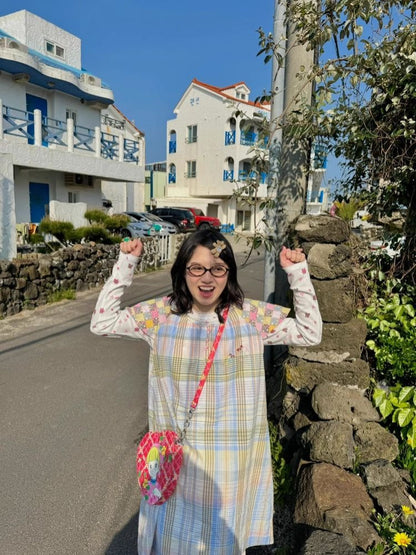 Plaid loose dress【s0000008733】