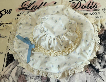 Akiyama Future Studio - Blueberry Tart Party - Sweet Blue Lolita Salopette Dress Blueberry Tart Print JSK Dress