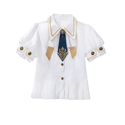 Your Princess - Contract Magic - Jacquard Ouji Lolita Vest Outfit