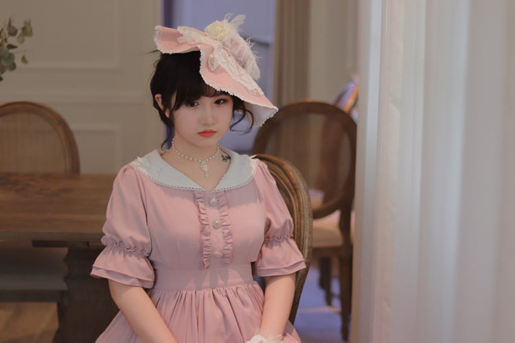 Sweet Wood - Plus Size Vintage Lolita OP Dress