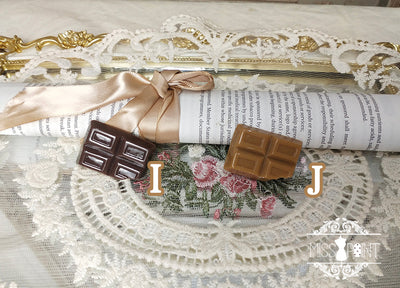 Miss Point - Chocolate Daily Lolita Bow KC Brooch