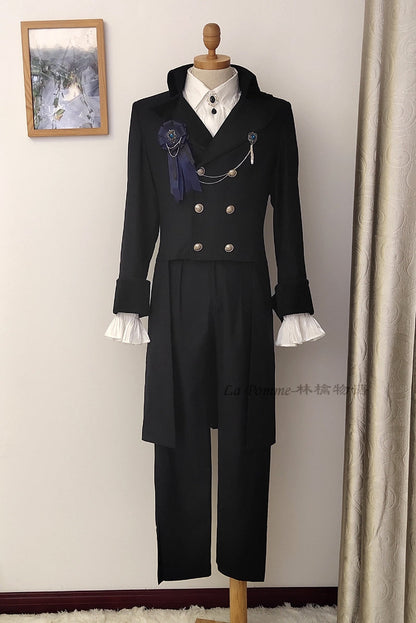 La Pomme - Double Breasted Custom Sizing Ouji Lolita Overcoat