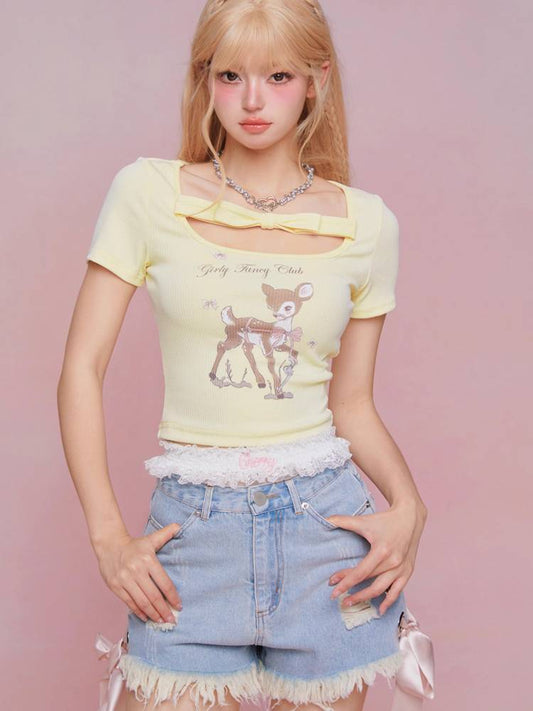 Summer high waist shorts【s0000008948】