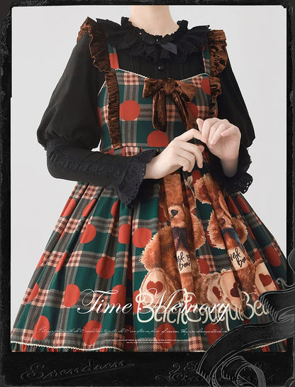 Time Memory - Cozy and Warm - Elegant Lolita Shirt Slimming Mutton Sleeves Blouse