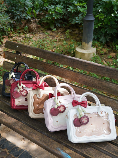 Morning Glory - Kawaii Lolita Bag Cherry Biscuit Shoulder Crossbody Handbag