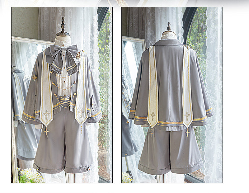 Forest Fluorescent Carps - Choir - Ouji Lolita Suits Multicolor