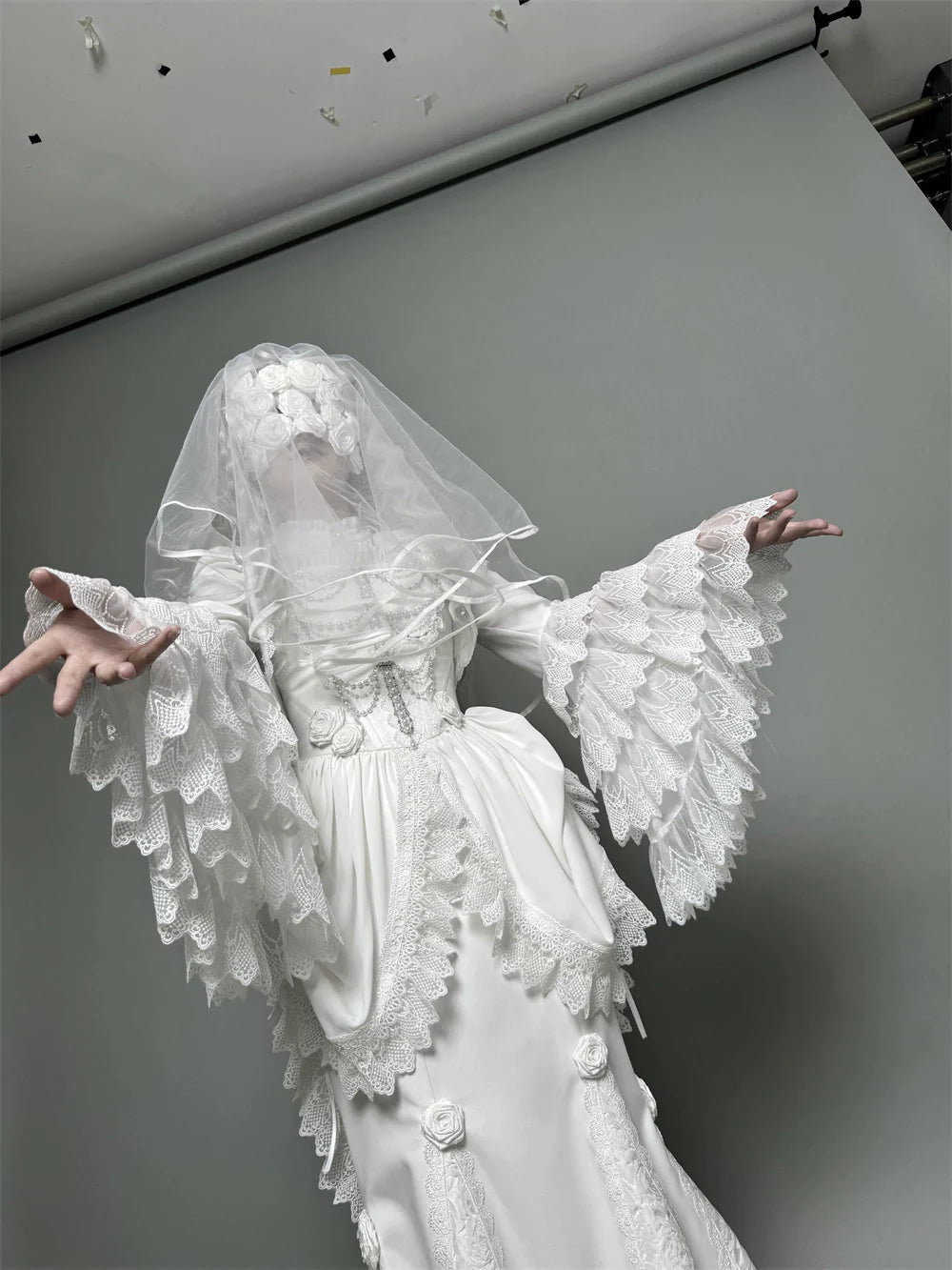 LeMiroir - Saint - Gothic Lolita Bolero Skirt Mermaid Dress Corset