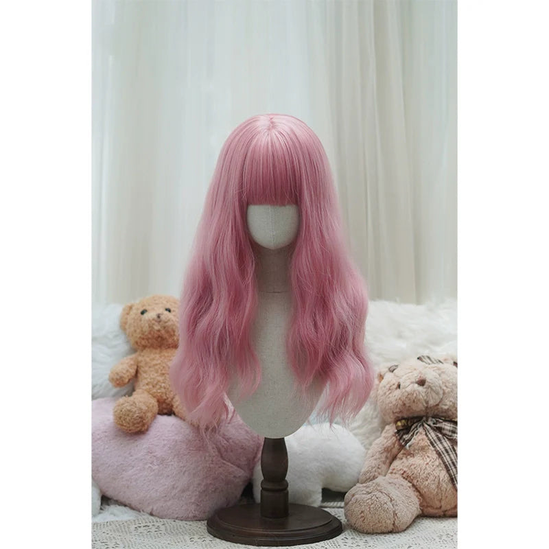 Imperial Tea - Sweet Lolita Long Wigs, Detachable Ponytail