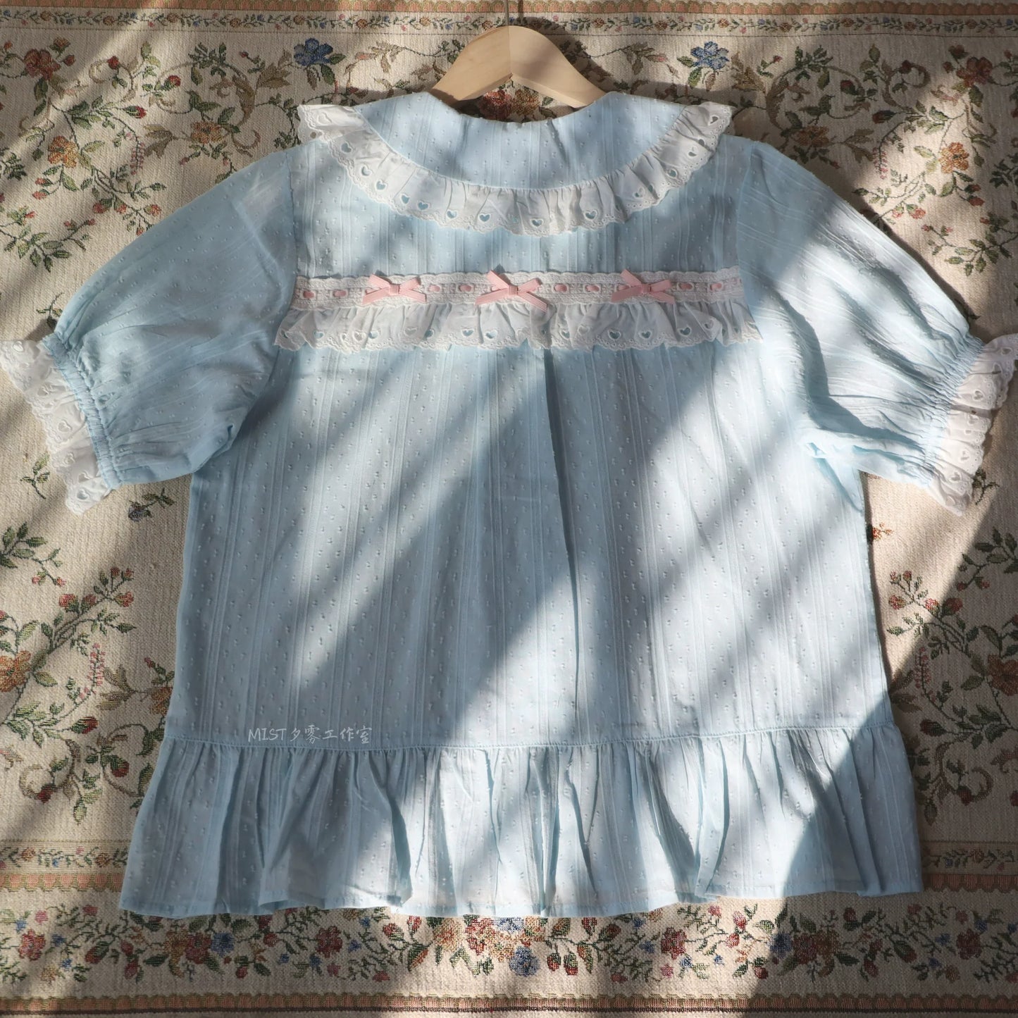 MIST - Cotton Sweet Lolita Blouse, Peter Pan Collar