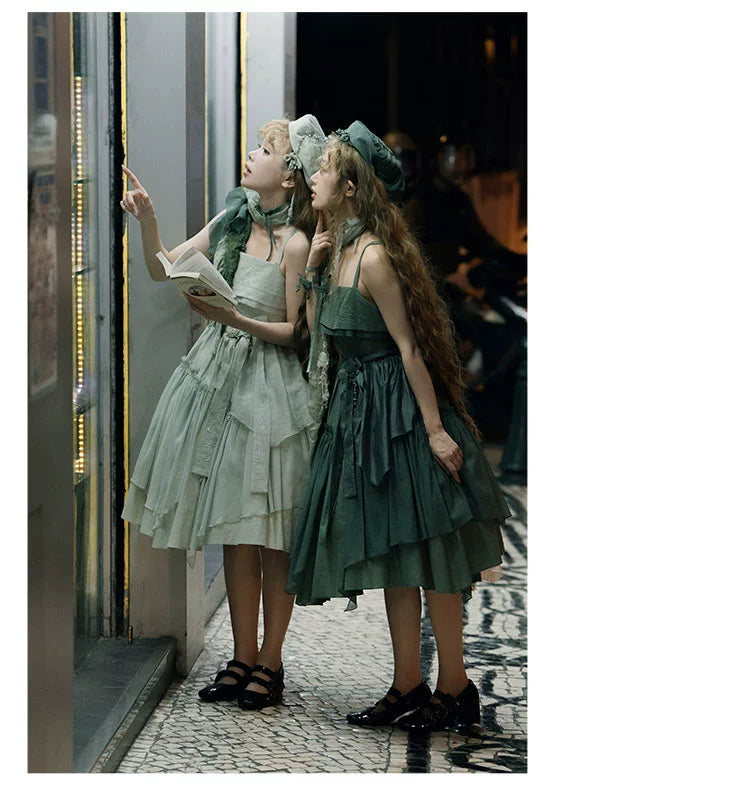 Nuit De Cellophane - A Thousand Moonfalls - Elegant Lolita JSK Dress Thin Cardigan