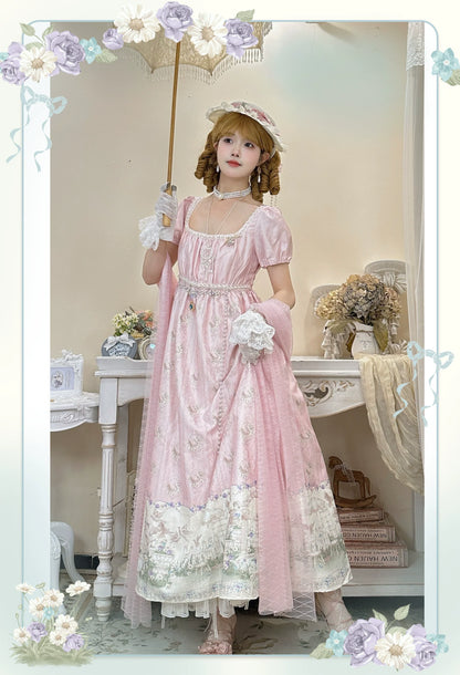 MeowMeow - Nayi Spring - Empire Waist Elegant Lolita OP Dress