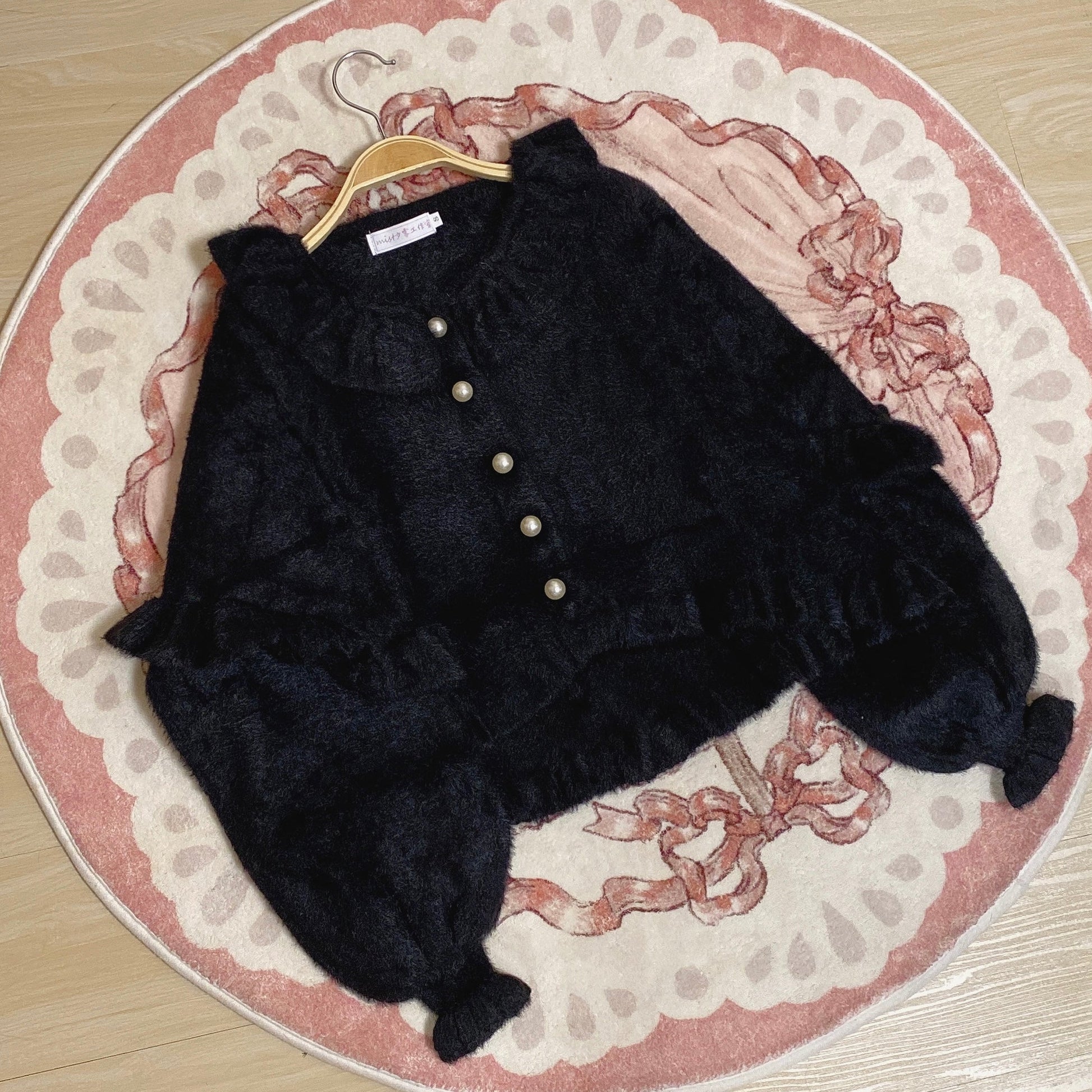 MIST - Small Ointment - Sweet Lolita Thick Sweater Coat Puff Sleeve