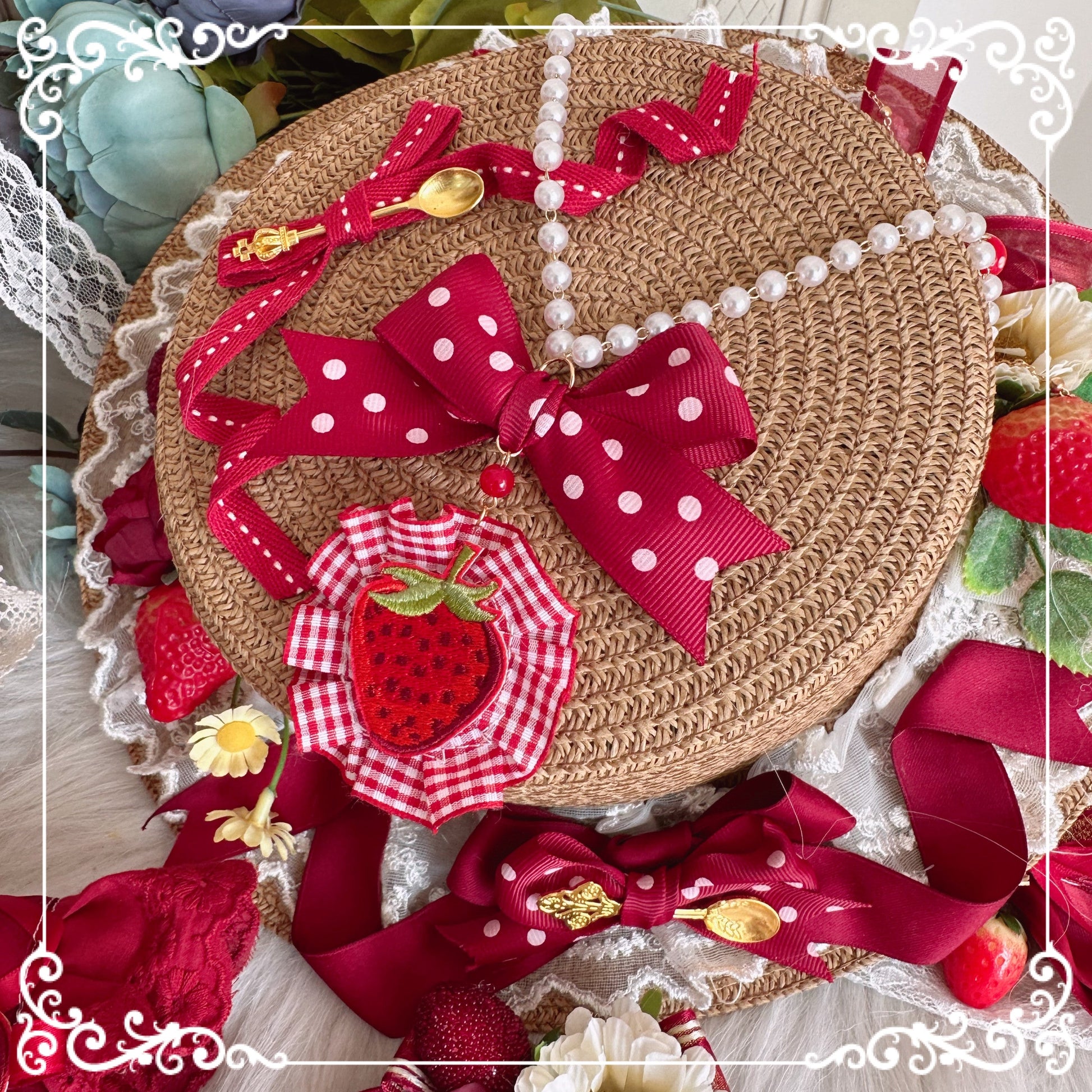 Chestnut Lolita - Country Lolita Hand-made Headdress Accessory