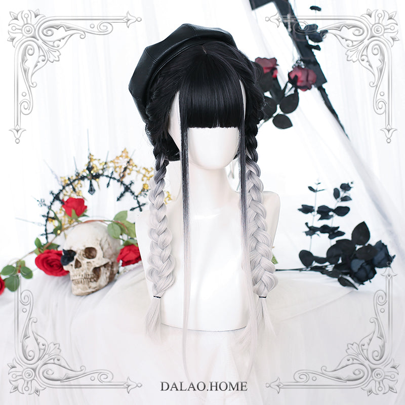Dalao Home - Nightmare - Long Straight Natural Gradient Lolita Wig