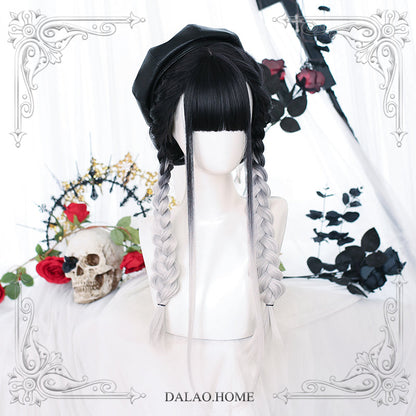 Dalao Home - Nightmare - Long Straight Natural Gradient Lolita Wig