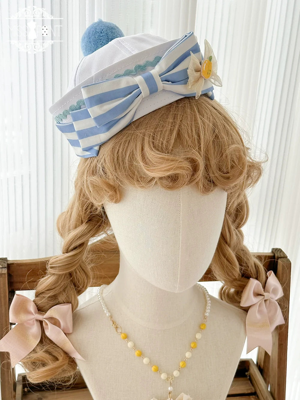 Miss Point - Daisy Lemon - Kawaii Lolita Lemon and Flowers Accessory