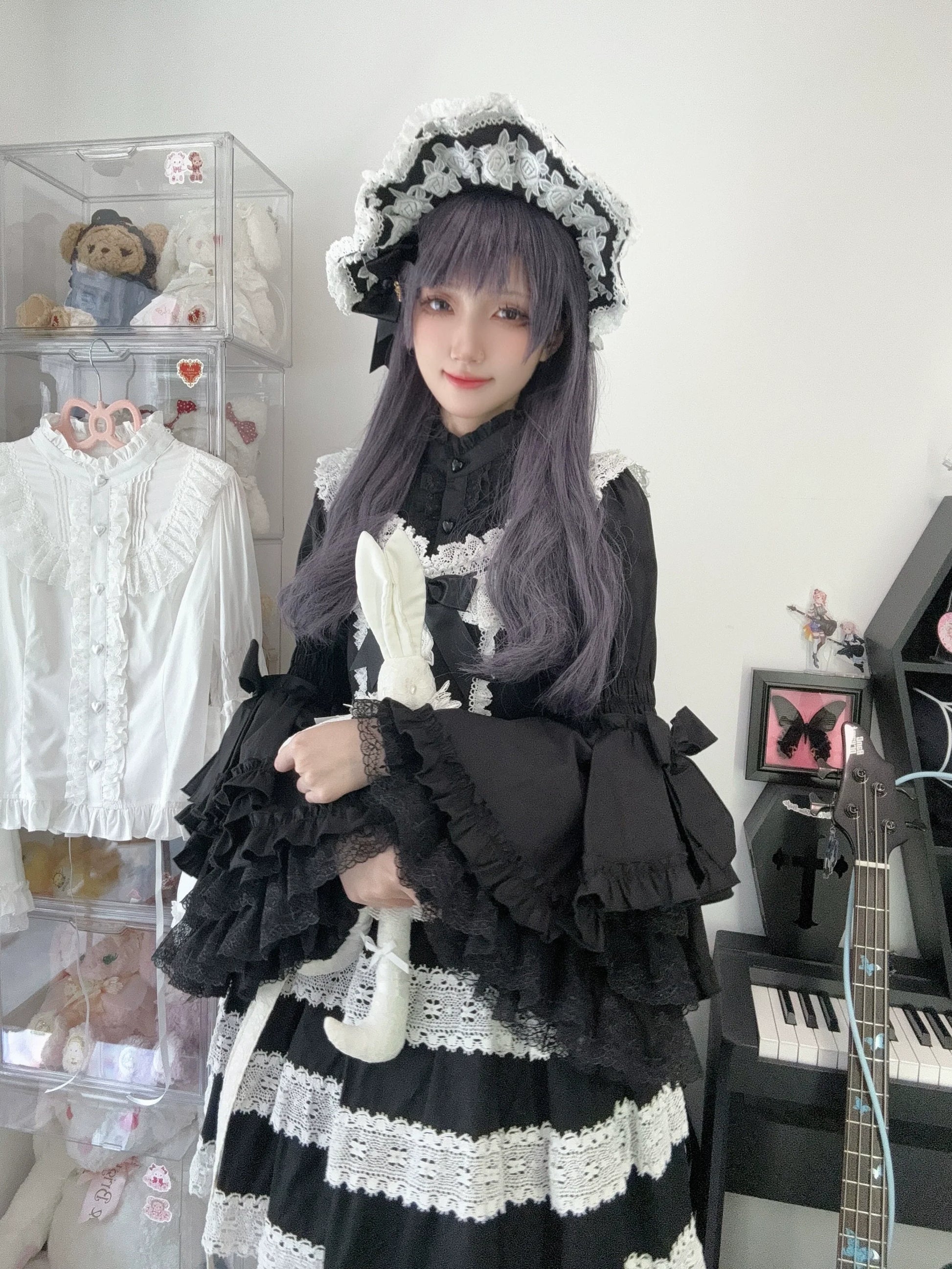 Twilight Zone - Sweet Lolita Blouse Princess Sleeve Shirt Inner Wear