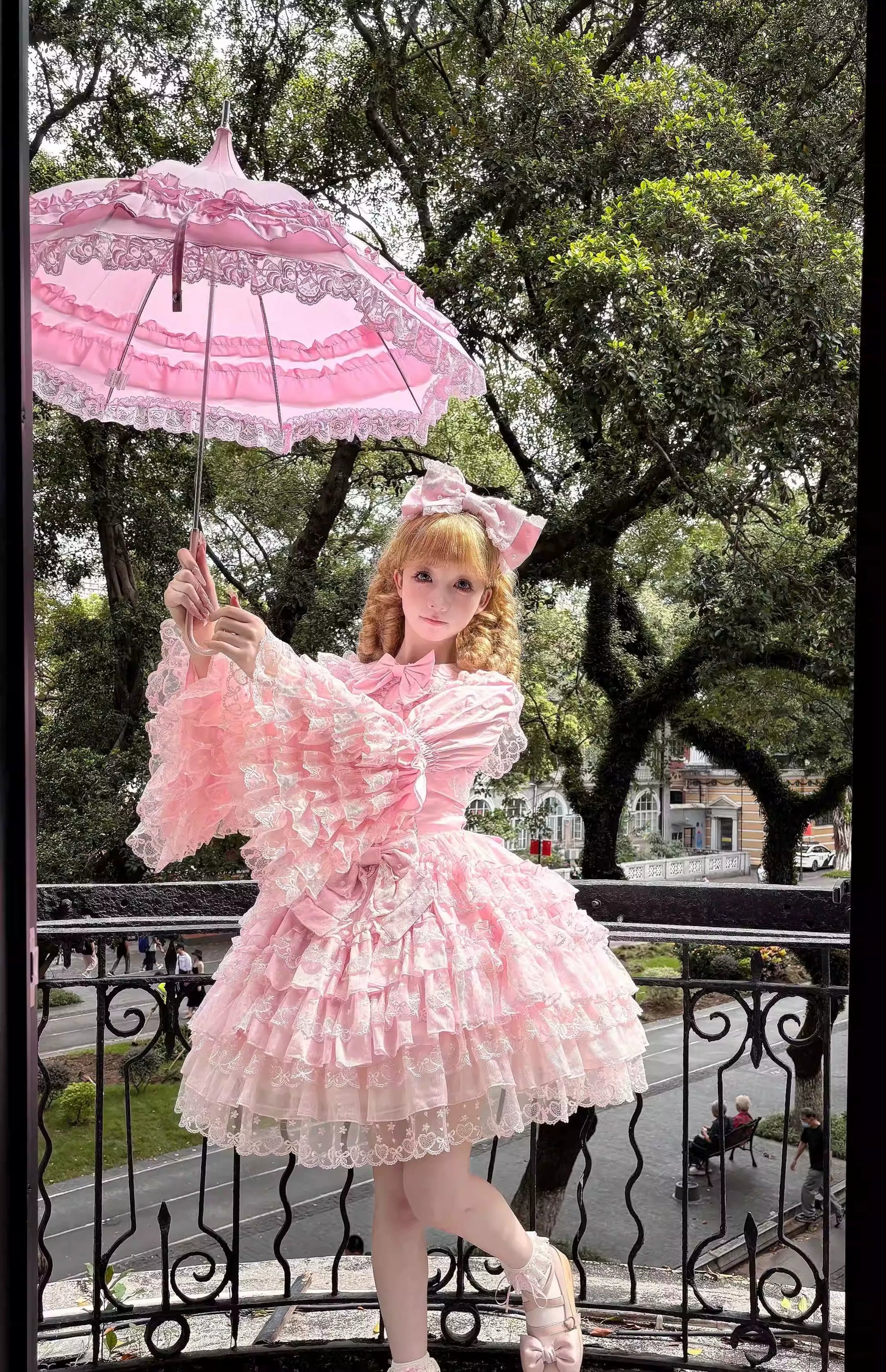 Sugar Girl - Love Overture - Sweet Lolita JSK, Tiered Ruffles Dress