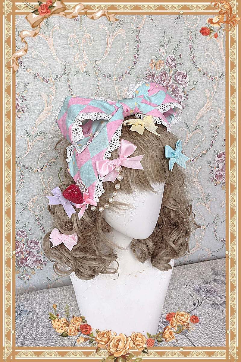 Infanta - Cream Meow - Sweet Lolita JSK, Cat Print