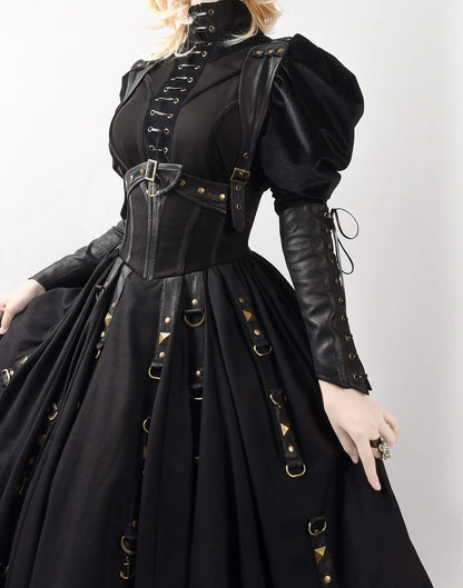 FOXTROT - Ghost Ship - Gothic Lolita Pirate JSK & Mutton Sleeves Blouse