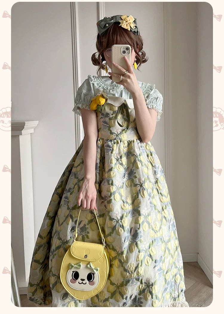 Summer Fairy - Cloud Dream - Sweet Lolita Shirt Peter Pan Collar Innerwear