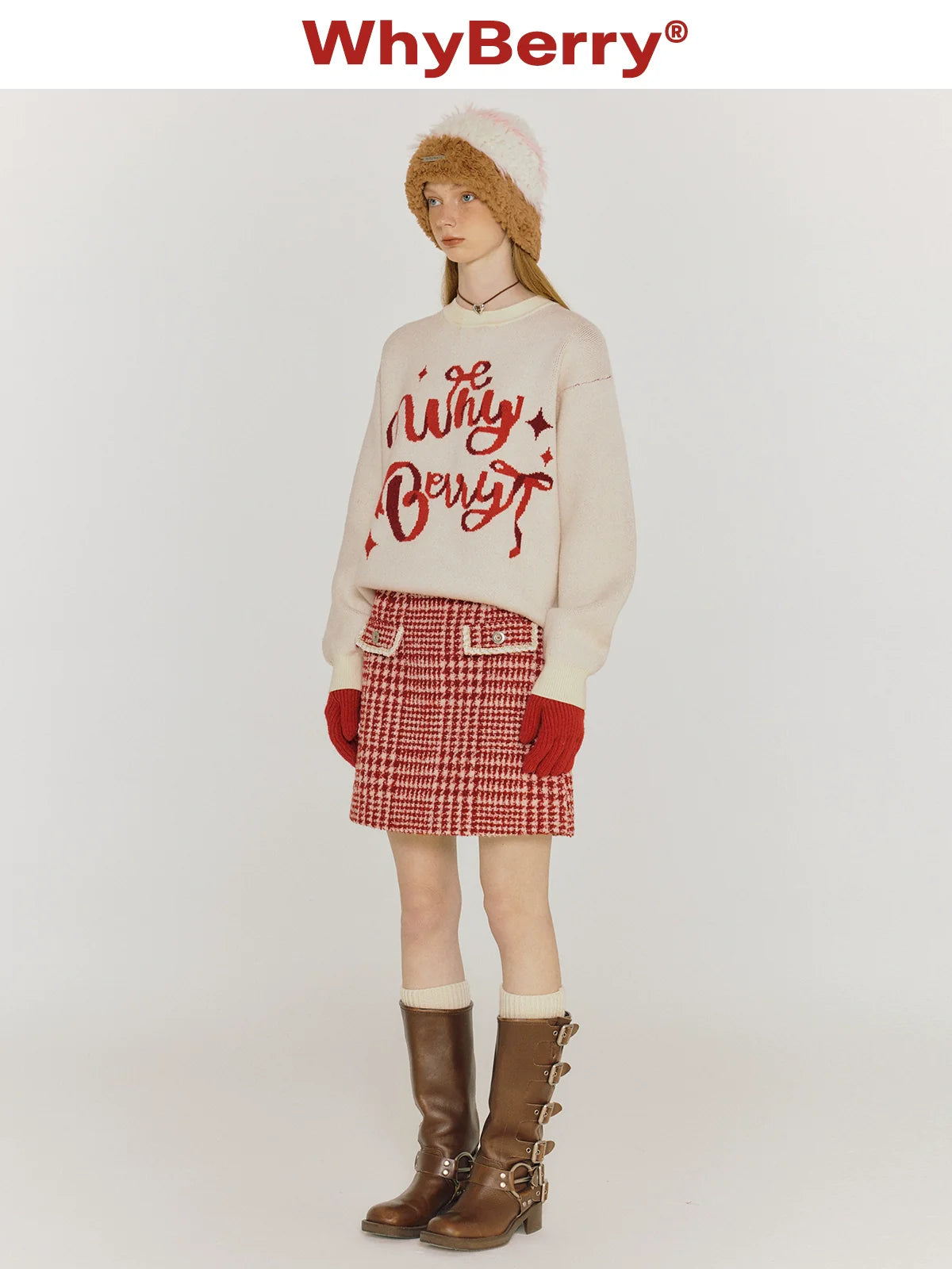 Gift Sweetheart Crew Neck Cute Letter Sweater【s0000004311】