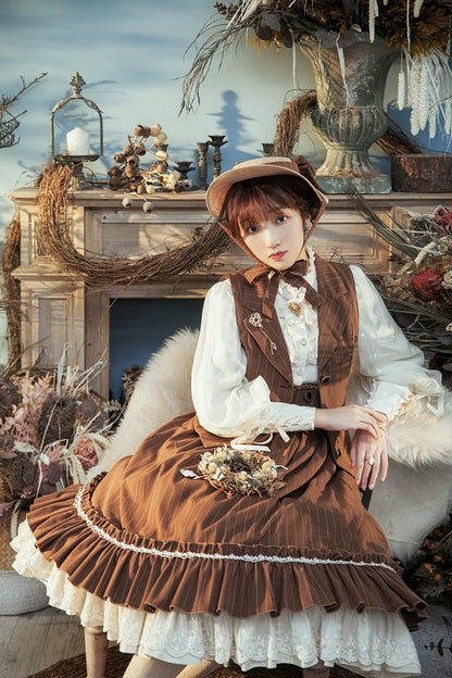 Miss Point - Rose Doll - Elegant Lolita Mutton Sleeve Blouse