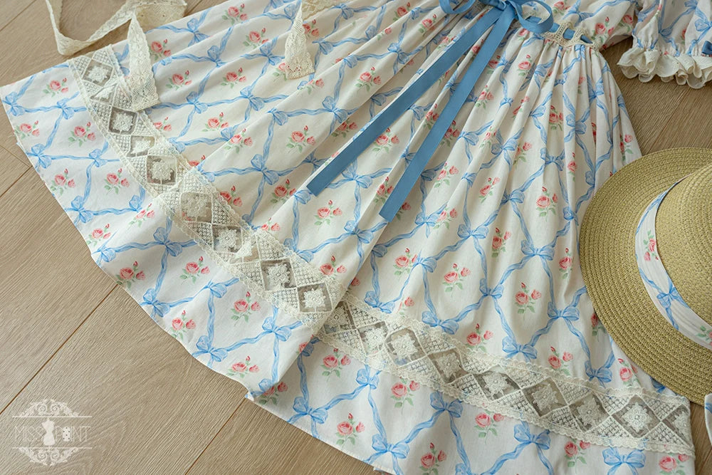 Miss Point - Customized Elegant Lolita OP Dress Cute Daily Girl Short Lolita Dress