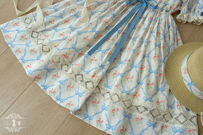 Miss Point - Customized Elegant Lolita OP Dress Cute Daily Girl Short Lolita Dress