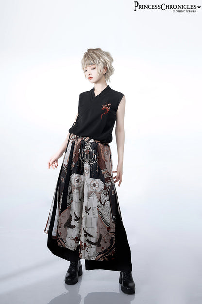 Princess Chronicles - Night Instructions - Ouji Lolita Sleeveless Top