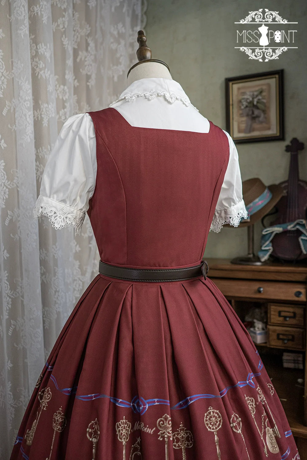 Miss Point - Antique Key - Elegant Lolita JSK Retro Lolita Dress