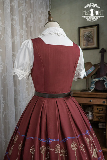 Miss Point - Antique Key - Elegant Lolita JSK Retro Lolita Dress