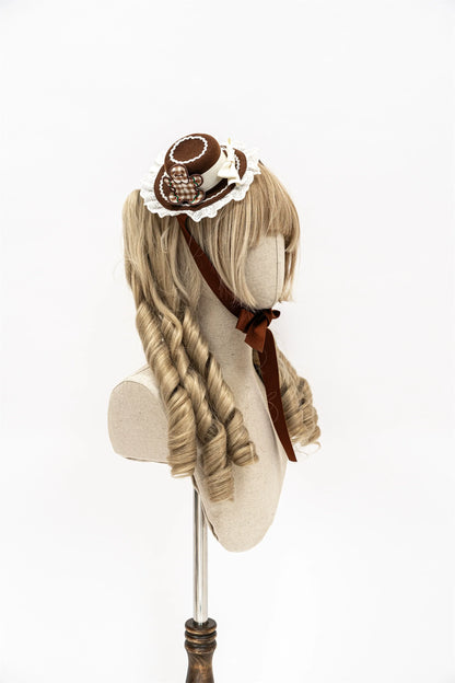 Babyblue - Bear Honey - Sweet Lolita Accessory Gingerbread Man Design