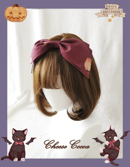 Cheese Cocoa - Vampire Cat Hairband Lolita KC Accessories