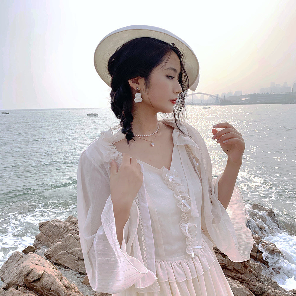 Miss point - Rhine Riverside - Summer Bow Lolita Top Hat