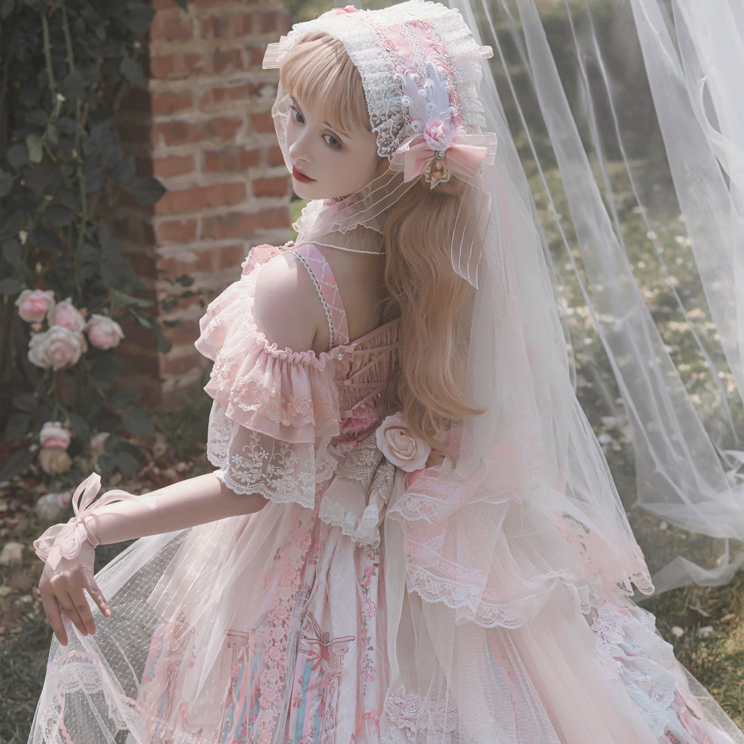 Garden Cat - Gorgeous Lolita JSK Dress Wedding Lolita Dress