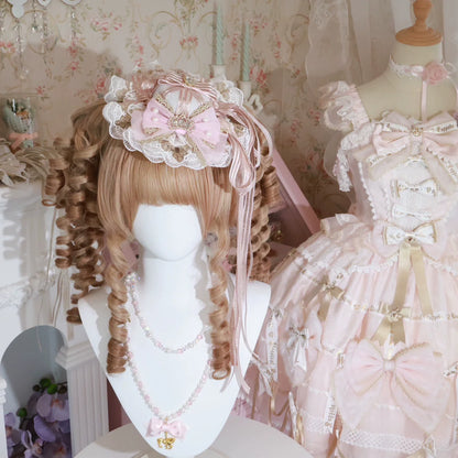 Cheese Cat - Sweet Lolita Cake Top Hat Handmade Lolita Accessory