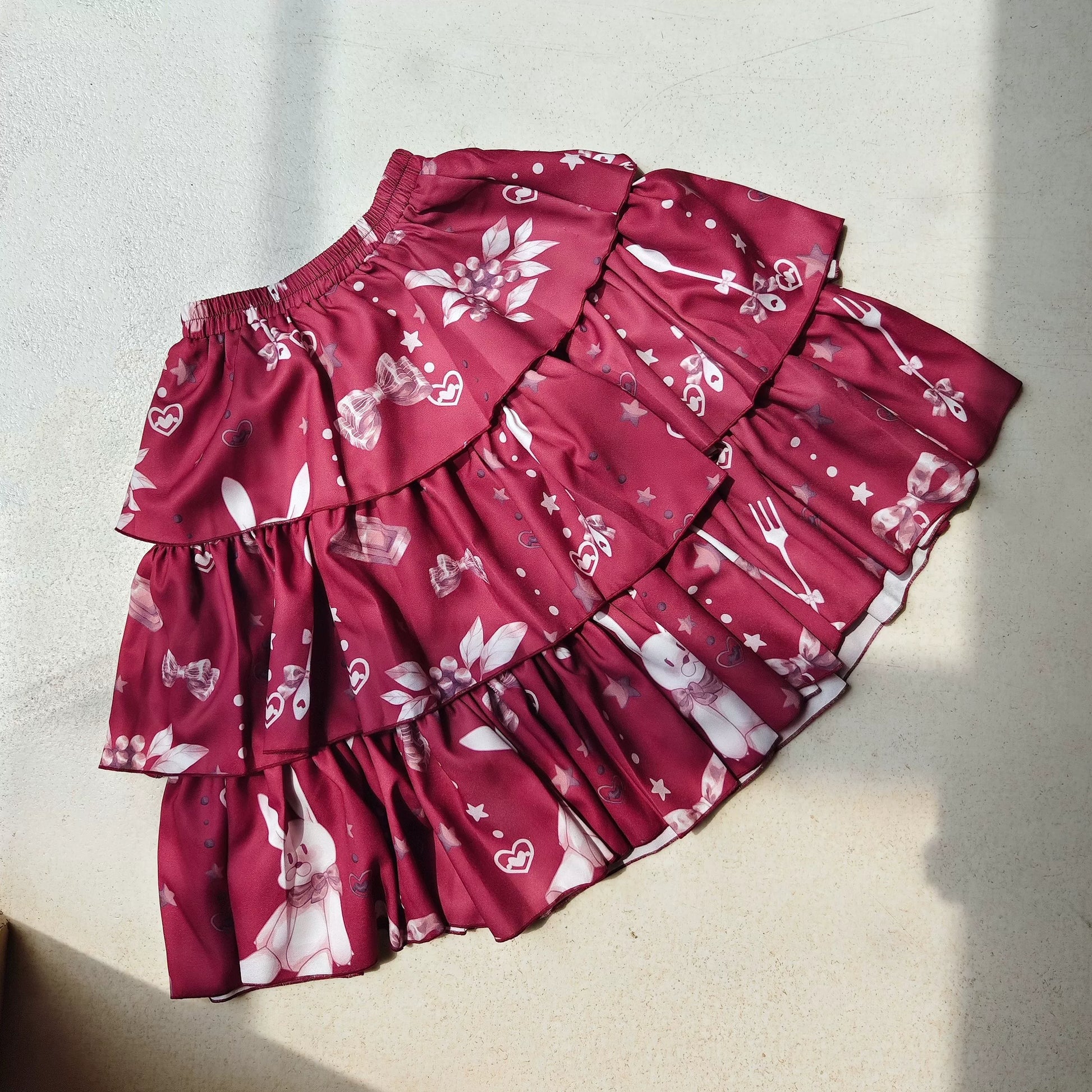 Magic Tea Party - Cotton Lolita SK Multiple Patterns Lolita Skirt Collection