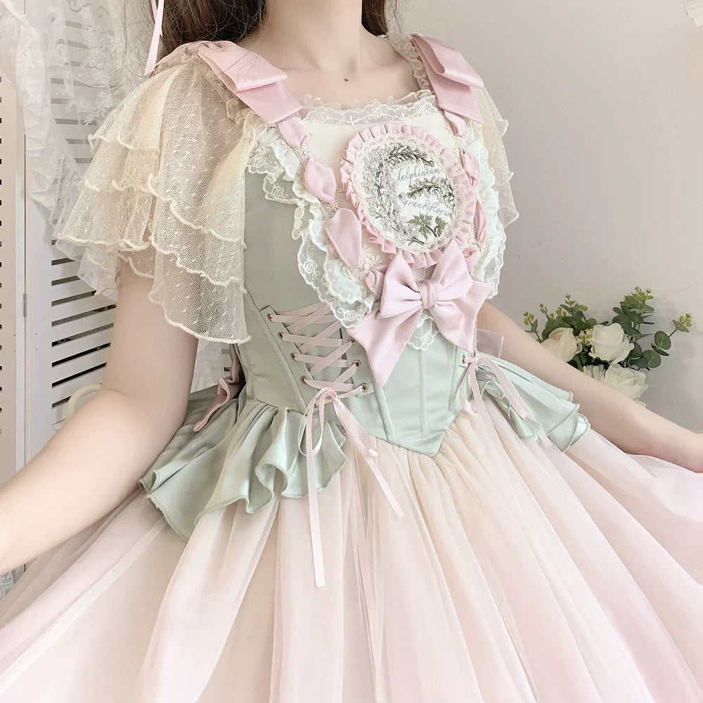 Yuexi - Plus Size Lolita Blouse Versatile Daily Loose Shirt