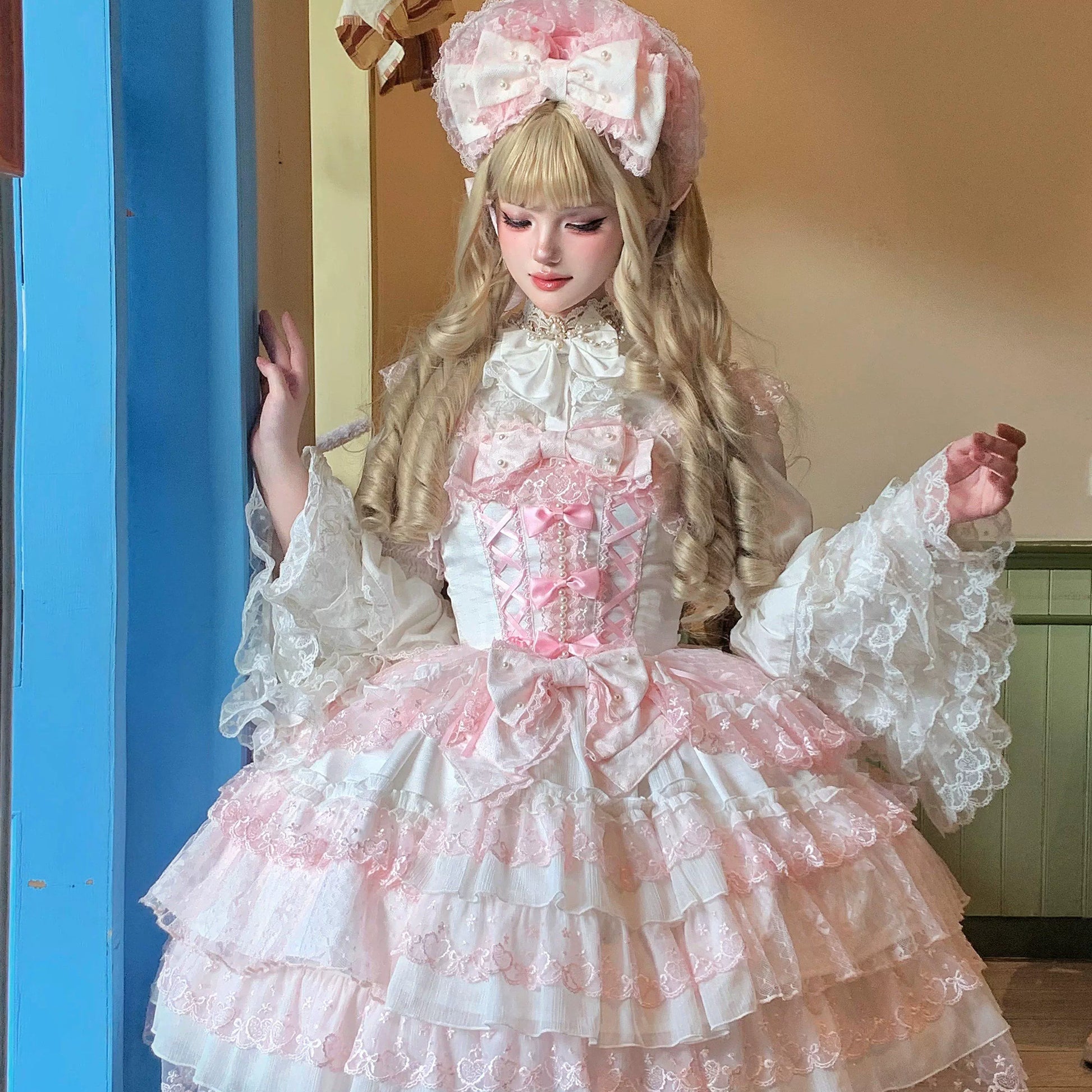 Sugar Girl - Love Overture - Sweet Lolita Blouse Princess Sleeves Lolita Shirt