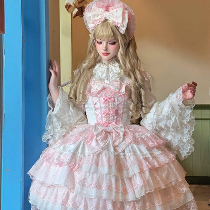 Sugar Girl - Love Overture - Sweet Lolita Blouse Princess Sleeves Lolita Shirt