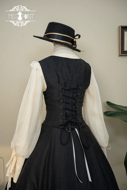 Miss Point - Golden Movement - Elegant Lolita Waistcost Short Vest Customized
