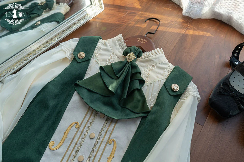 Miss Point - Golden Movement - Elegant Lolita Waistcost Short Vest Customized