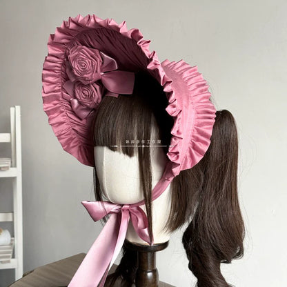 MAID - Elegant Lolita Hairband Bow Multiple Colors BNT