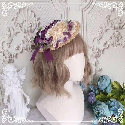 Chestnut Lolita - Louvre Vineyard Accessory Hairband Retro Lolita KC