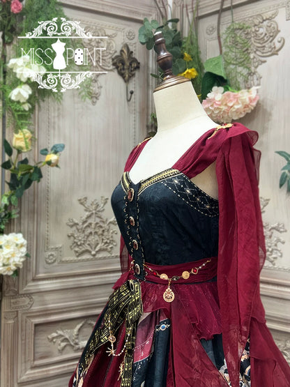 Miss Point - Dusk Best - Egyptian Lolita Dress Set Gorgeous JSK