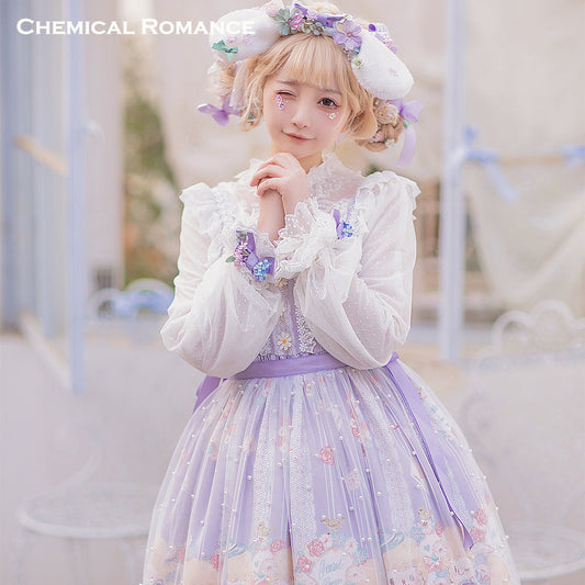 Chemical Romance - Lamb Postman - Sweet Lolita Printed JSK Dress